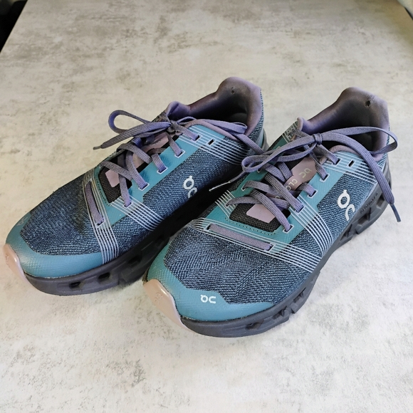 On CloudGo Running Shoes Womens 8 Indigo Ink Lace Up Trainers Athletic Sporty - Picture 1 of 11
